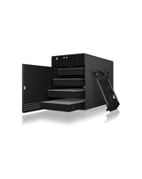 ICY BOX IB-3740-C31 HDD/SSD enclosure Black 2.5/3.5"