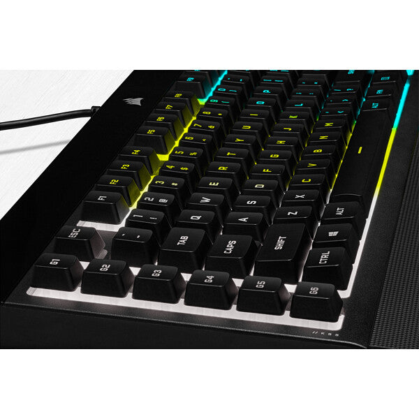 Corsair K55 RGB PRO tastatur Spil USB QWERTY US engelsk Sort