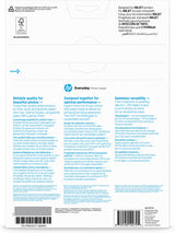 HP almindeligt fotopapir, blankt, 25 ark/A4/210 x 297 mm