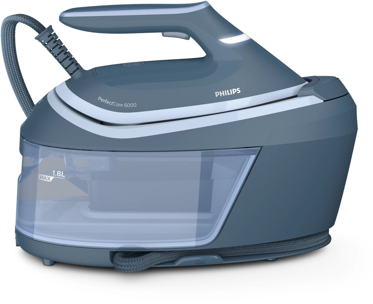 Philips 6000 series PSG6042/20 Dampstrygning station 2400 W 1,8 L SteamGlide Advanced Blå