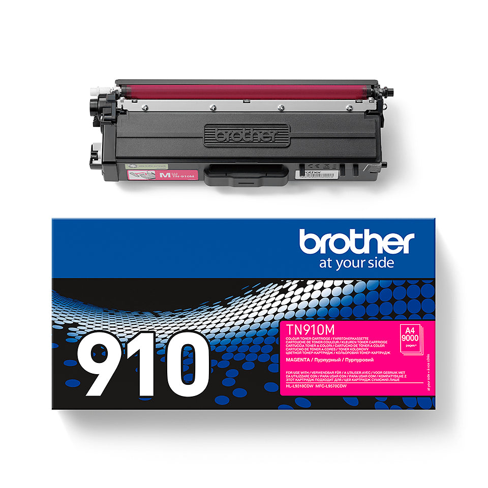 Brother TN-910M tonerpatron 1 stk Original Magenta
