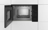 Bosch Serie 4 BFL520MB0 mikrobølgeovn Sort Solo mikroovn Indbygget 20 L 800 W
