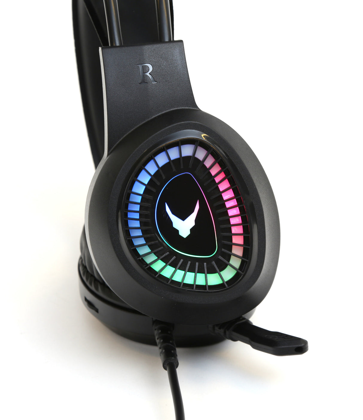 Varr VH8010L hovedtelefoner/headset Ledningsført Spil Sort
