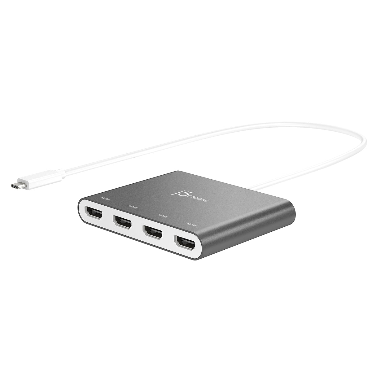 J5 Create USB-C to 4 Port HDMI 380001 multi-monitor adapter