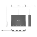 J5 Create USB-C to 4 Port HDMI 380001 multi-monitor adapter