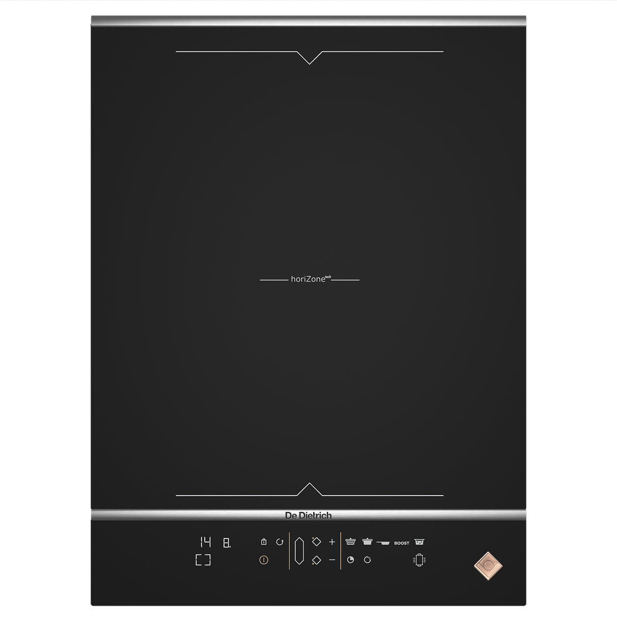 De Dietrich DPI7469XS kogeplade Sort Indbygget 38 cm Zone induktionskogeplade 1 zone(s)