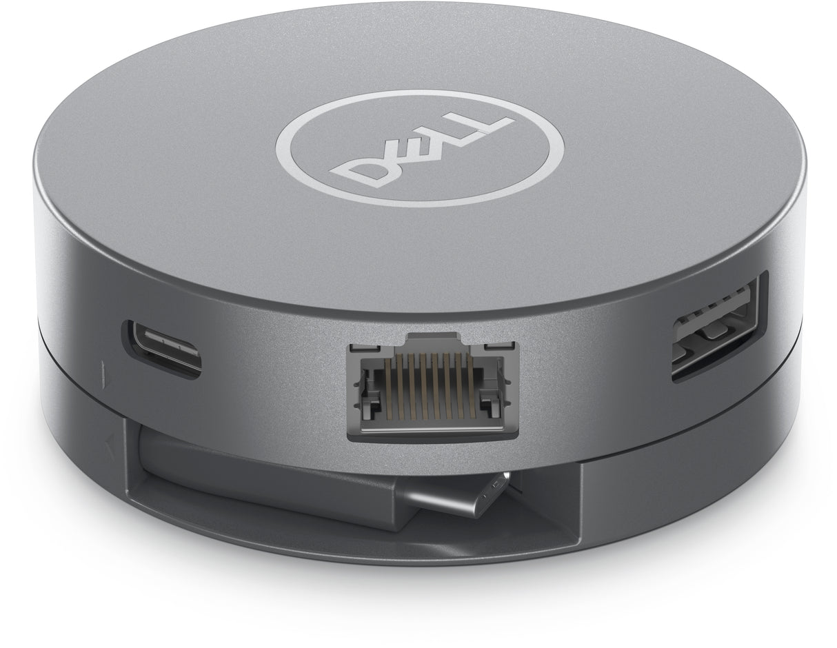DELL DA305 Ledningsført USB 3.2 Gen 2 (3.1 Gen 2) Type-C Sølv