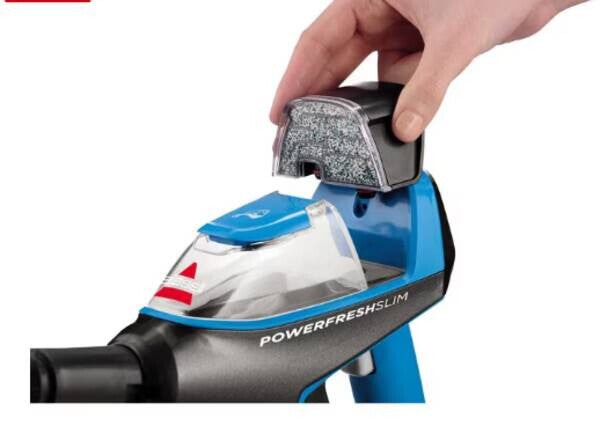 Bissell 1946218 damprenser Dampmoppe 0,3 L 1600 W Blå, Sort