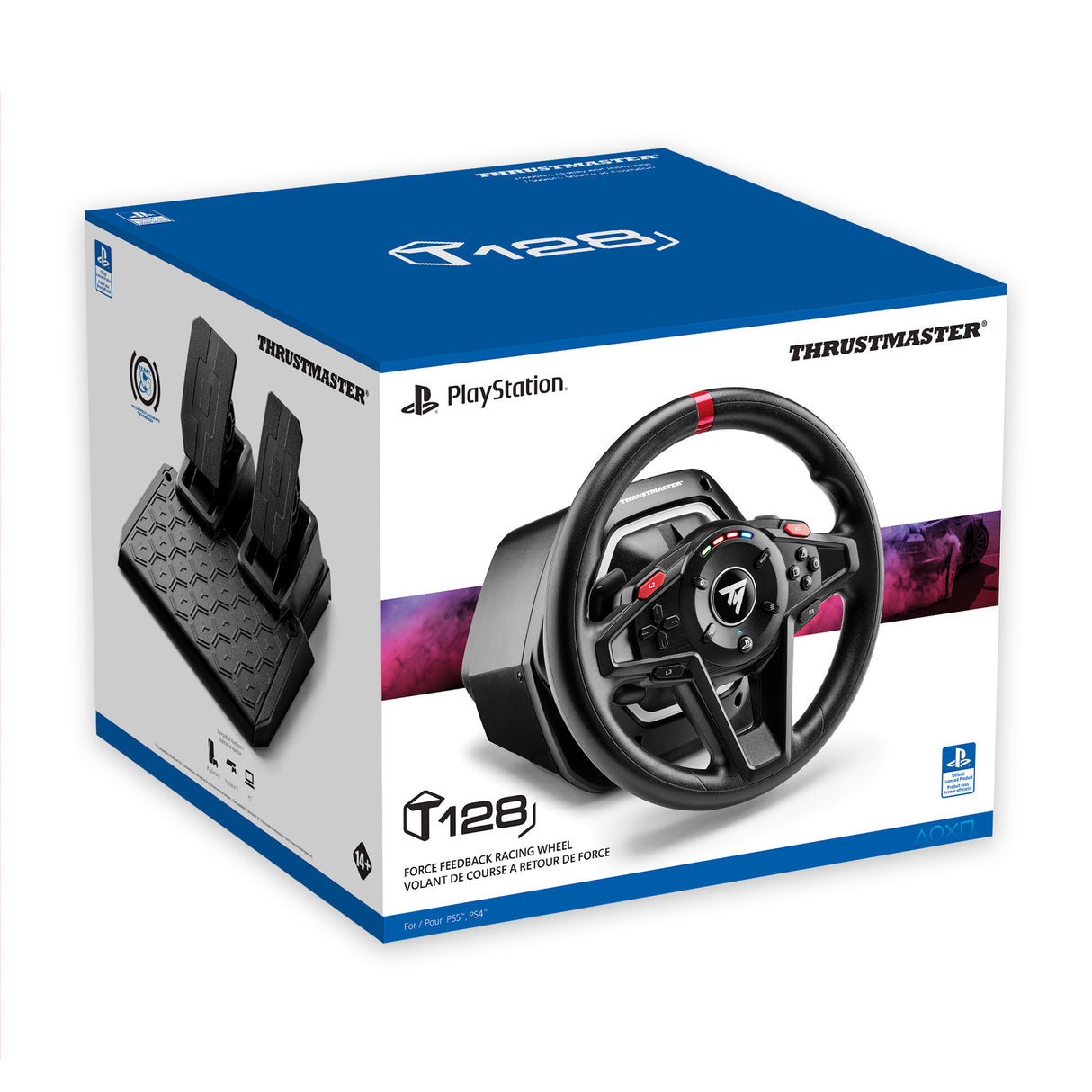 Thrustmaster T128 PS5/PS4 377121 rat og pedaler
