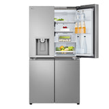 LG GML960PYFE side-by-side køle-fryseskab Fritstående 637 L Sølv