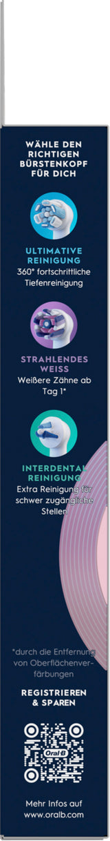 Oral-B 8700216194679 Tandbørstehoveder 6 stk Hvid