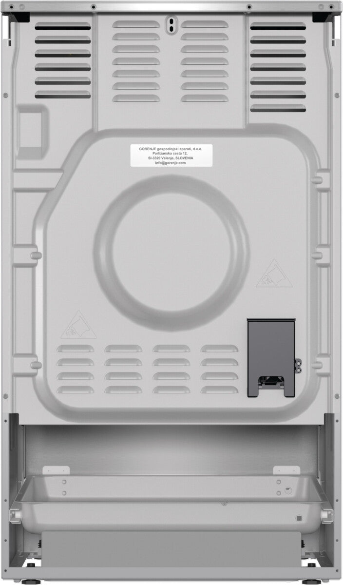 Gorenje 740742 komfur og ovn Fritstående komfur Elektrisk Zone induktionskogeplade Rustfrit stål