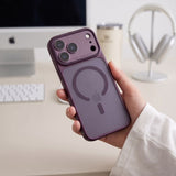 Tech Protect Magprime Magsafe Cc Iphone 17 Pro / 18 Pro Mat Burgundy