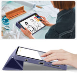 Tech Protect Smartcase Galaxy Tab A9 / A11 8.7 X110 / X115 / X133 / X135 Marineblå