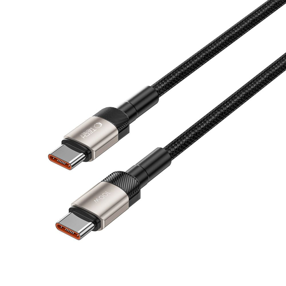 Tech Protect Ultraboost Evo Type C Kabel Pd 100 W / 5 A 200 Cm Titanium