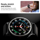 Spigen Lite Fit Samsung Galaxy Watch 8 / Classic (40 / 44 / 46 Mm) Sort