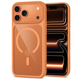 Tech Protect Magone Magsafe Cc + Glas 2 Pak Iphone 17 Pro / 18 Pro Cosmic Orange/Klar