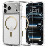 Spigen Ultra Hybrid Magsafe Iphone 17 Pro Klar/Guld