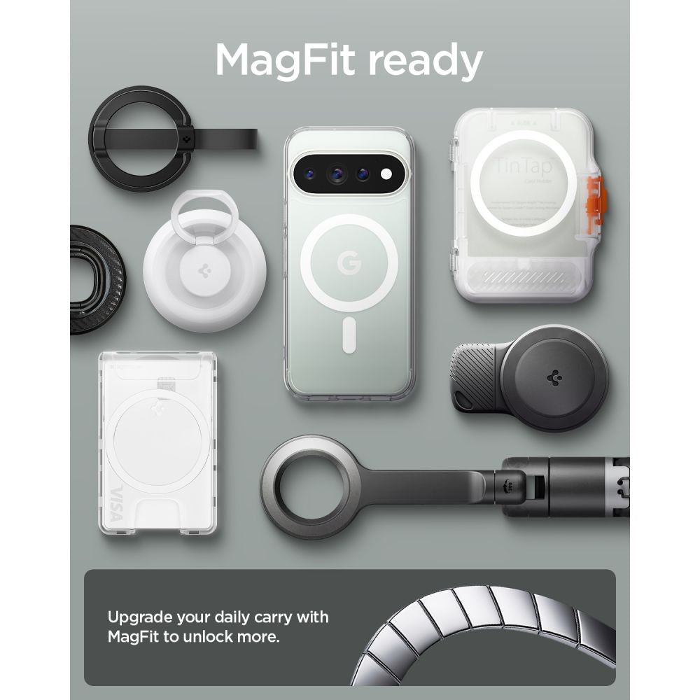 Spigen Ultra Hybrid Magasafe Google Pixel 11 Pro Klar/Hvid