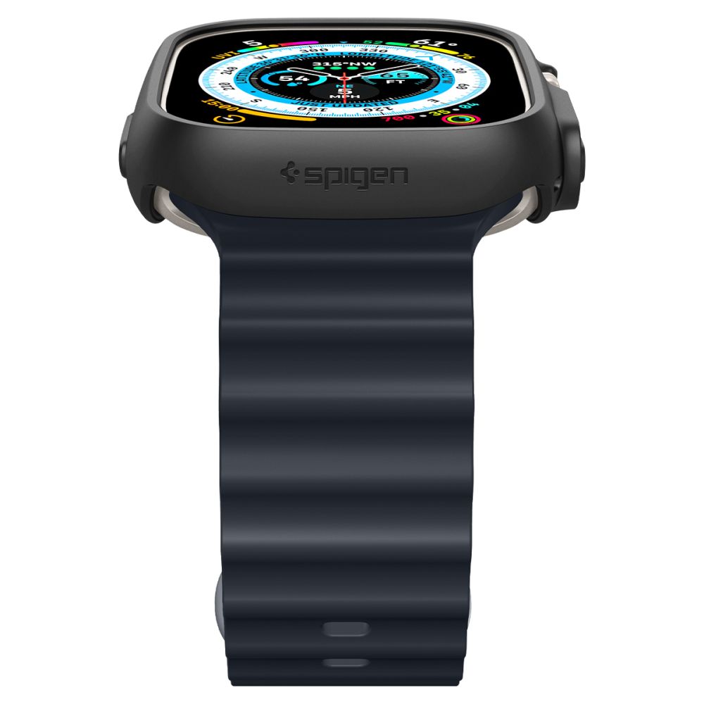 Spigen Thin Fit Apple Watch Ultra 1 / 2 / 3 / 4 (49 Mm) Sort