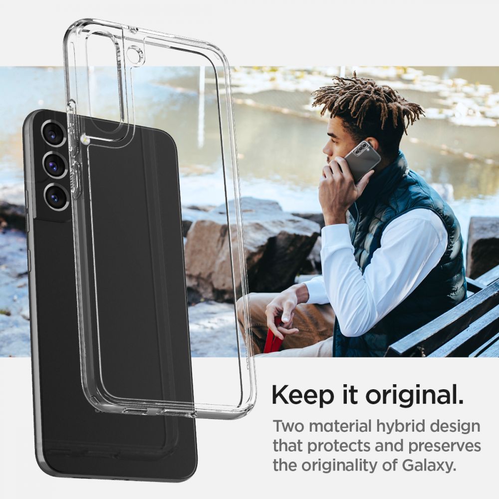 Spigen Ultra Hybrid Galaxy S22 Crystal Clear