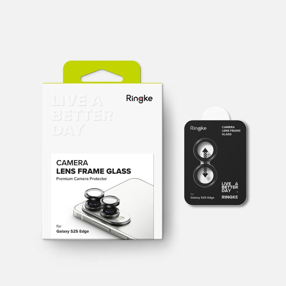 Kamera Beskyttelse Ringke Kamera Rammebeskytter Galaxy S25 Edge Sort