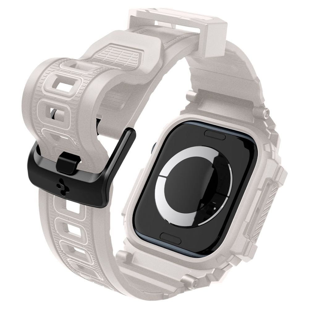 Spigen Rugged Armor ”Pro” Apple Watch 10/11 (46 Mm) Dune Beige