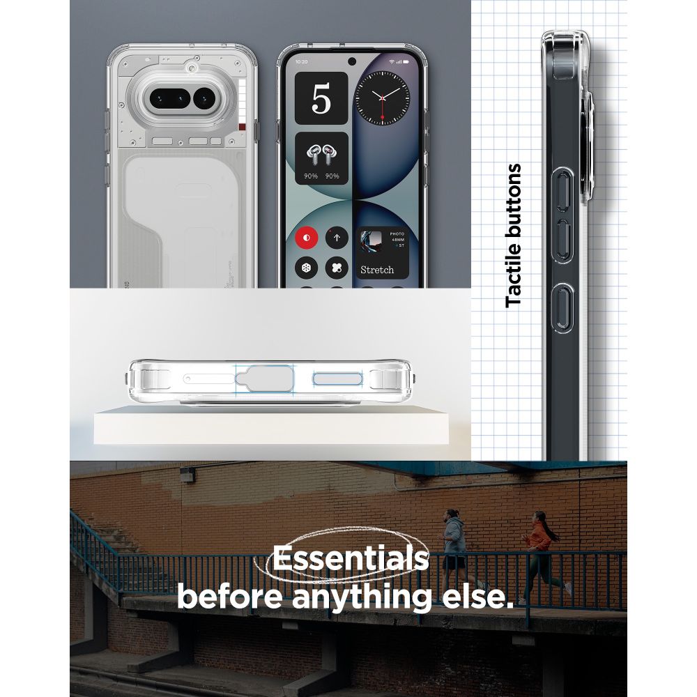 Spigen Ultra Hybrid Nothing Telefon 4 A Krystalklar
