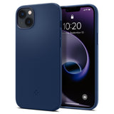 Spigen Silikone Fit Mag Magsafe Iphone 14 Plus / 15 Plus Navy Blå