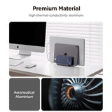 Spigen Ld208 S4 Vertikal Bærbar Stand, Grå
