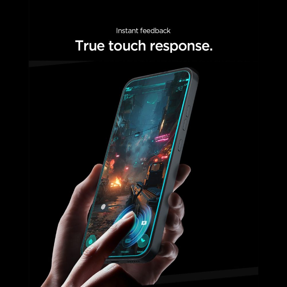 Hærdet Glas Spigen Glas.Tr Ez Fit Pro Ac 2 Pack Ingenting Phone 4 A Pro Clear