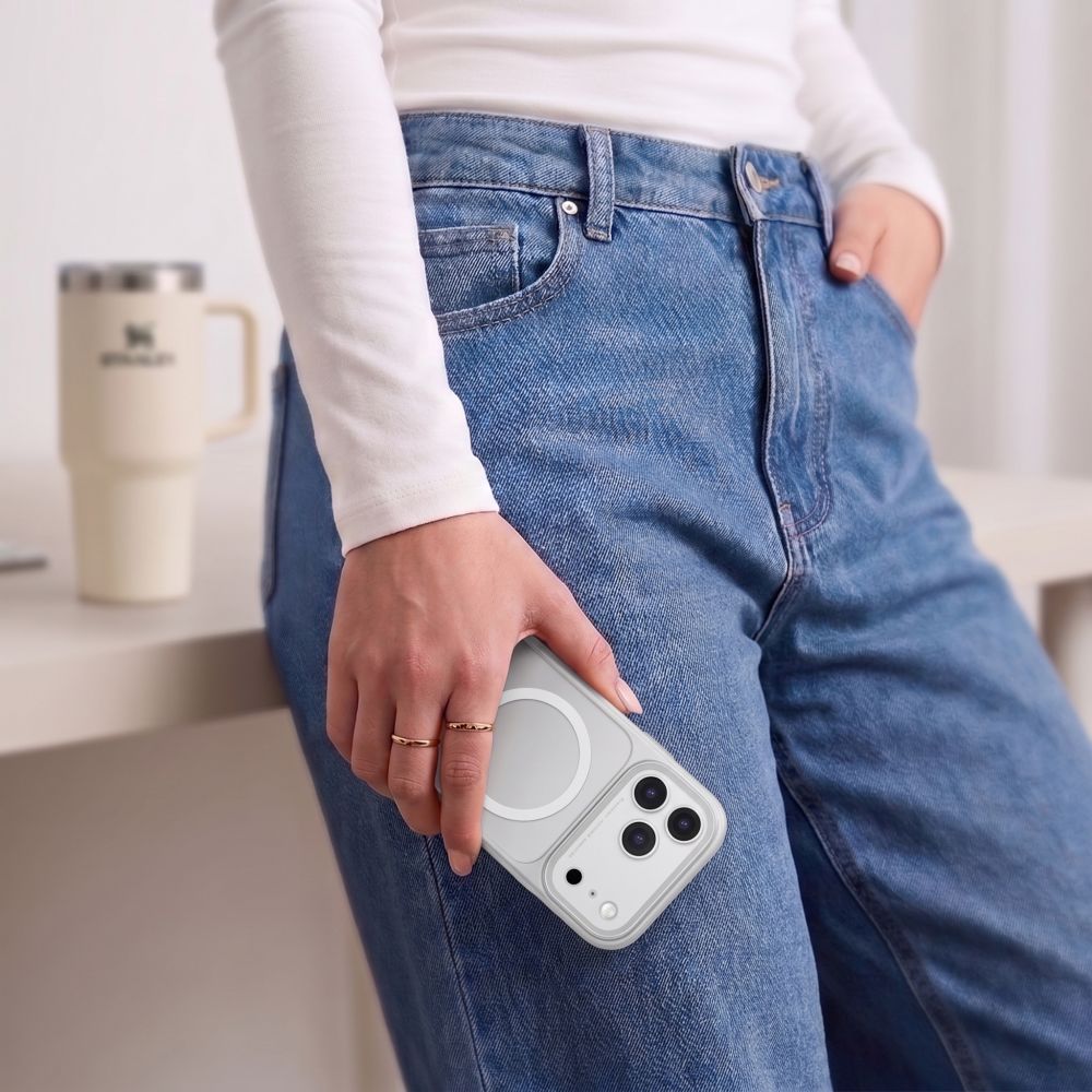 Tech Protect Magprime Magsafe Cc Iphone 17 Pro Max / 18 Pro Max Mat Grå