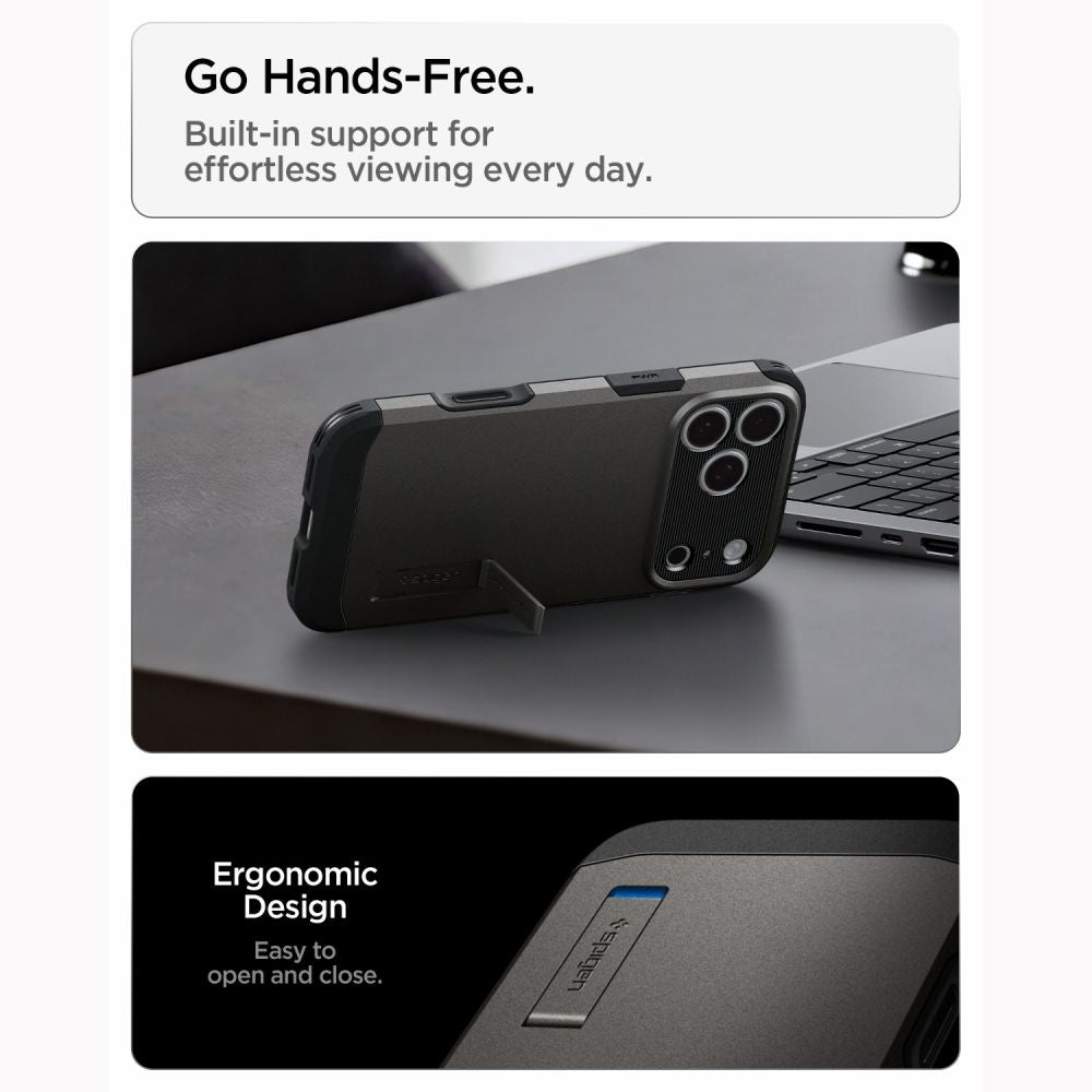 Spigen Tough Armor T Magsafe Iphone 17 Pro Max / 18 Pro Max Gunmetal