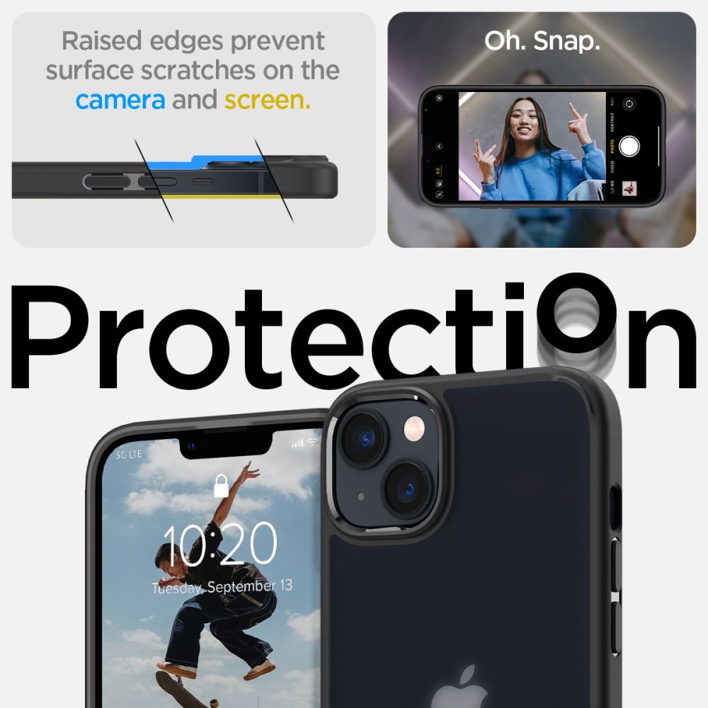 Spigen Ultra Hybrid Iphone 14 Plus / 15 Plus Frost Sort