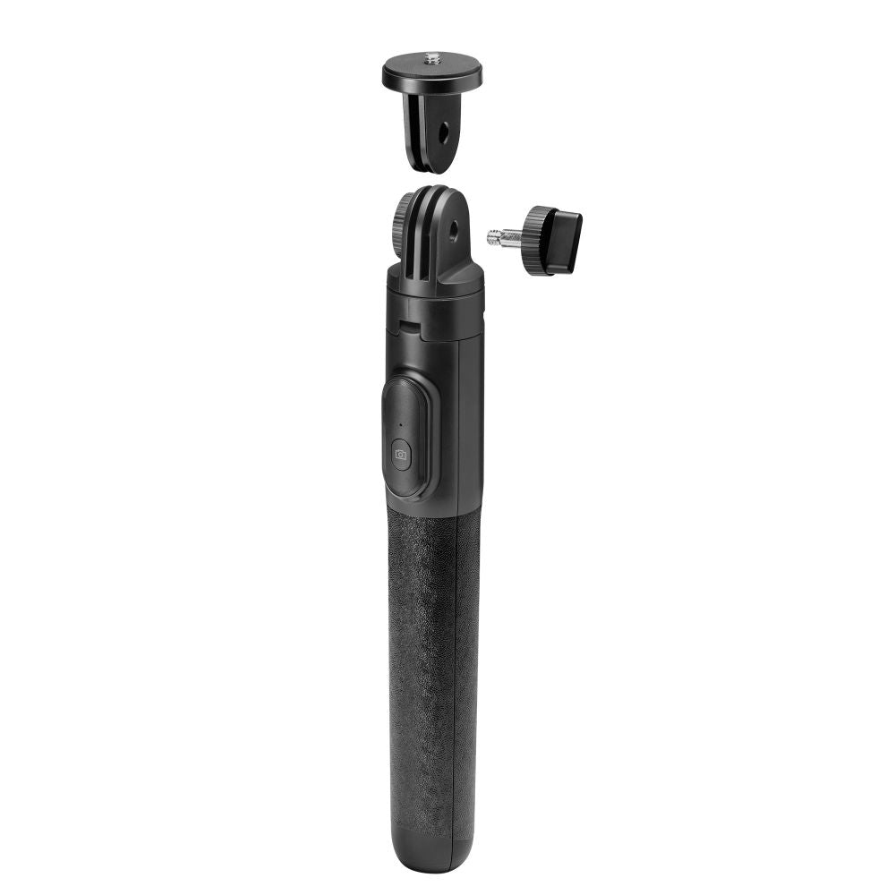 Spigen S560 W Bluetooth Selfie Stick Langt Stativ Sort
