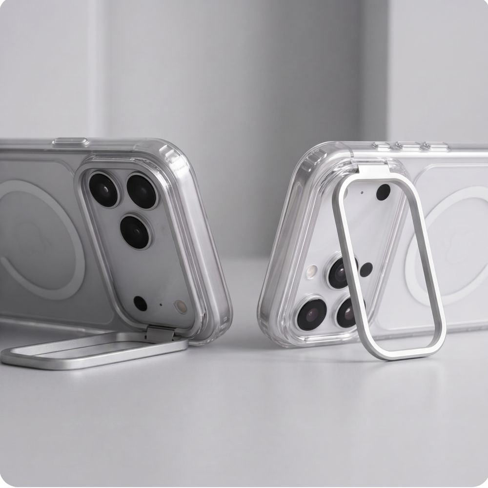 Tech Protect Magstand Magsafe Cc Iphone 17 Pro / 18 Pro Clear