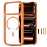 Tech Protect Magone Magsafe Cc + Glas 2 Pak Iphone 17 Pro Max / 18 Pro Max Cosmic Orange/Klar