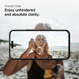 Hærdet Glas Spigen Alm Glass Fc 2 Pack Iphone 15 Sort