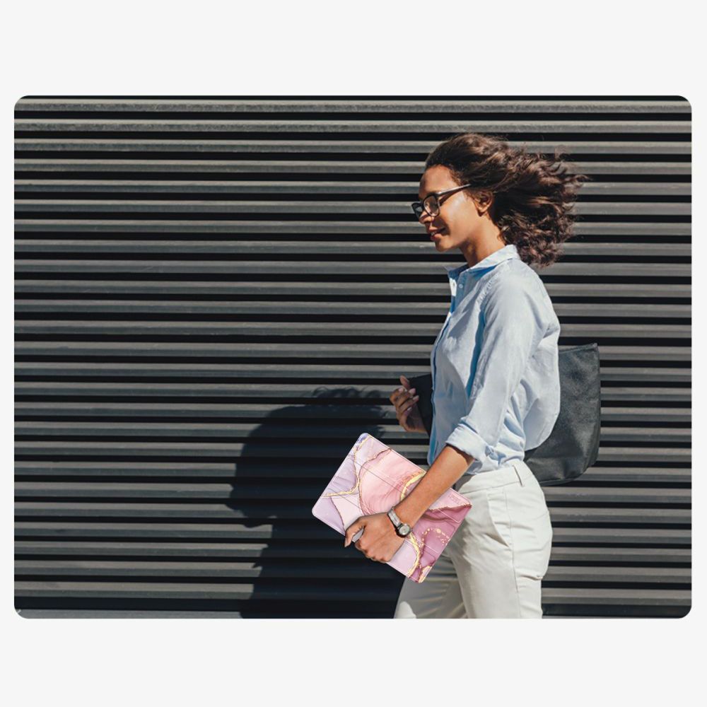 Tech Protect Smartcase Til Galaxy Tab A9+ / A11+ Plus 11.0 X210 / X215 / X216 / X230 / X235 / X236 Marmor