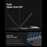 Spigen Airskin Macbook Pro 16 M1 M5 / M5 Pro / M5 Pro Max 2021 2026 Frost Sort