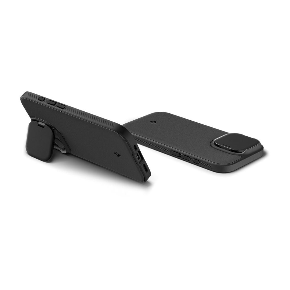Spigen Optik Armor Mag Safe Iphone 17 Sort