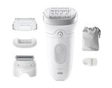 Braun Silk-épil 7 7-041 Grå, Hvid