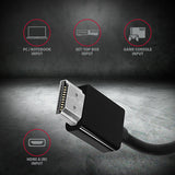 Axagon RVH-VGN videokabel adapter 0,15 m HDMI Type A (Standard) VGA (D-Sub) Sort