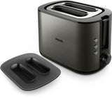 Philips Viva Collection HD2651/80 brødrister 8 2 skive(r) 1050 W Titanium