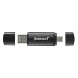 Intenso 3544491 USB-nøgle 128 GB USB Type-A / USB Type-C 3.2 Gen 1 (3.1 Gen 1) Sort