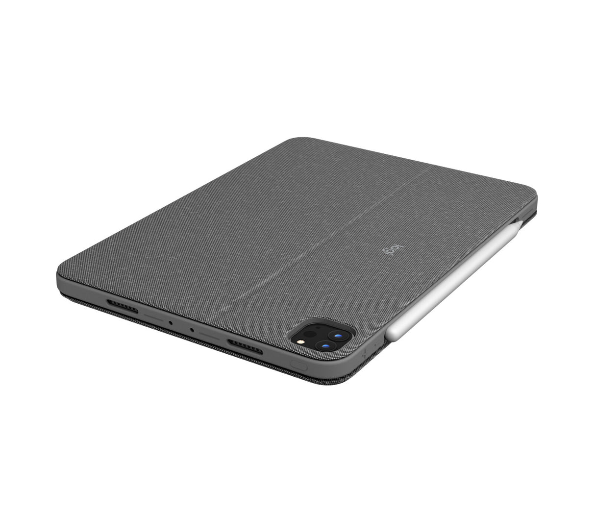 Logitech Combo Touch QWERTY Nordisk Smart Connector Grå