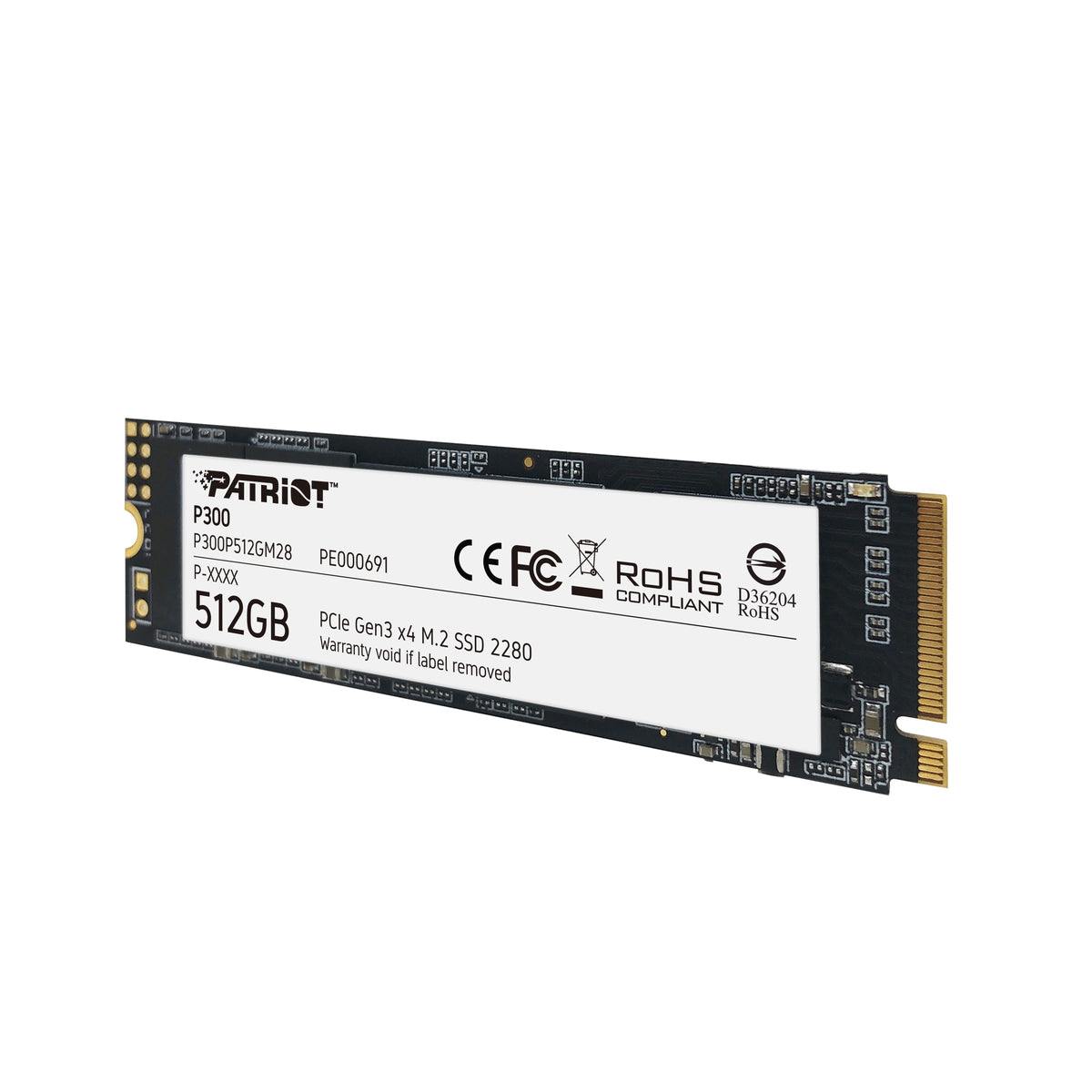 Patriot SSD P300 512GB M.2 PCI Express 3.0 x4 (NVMe)