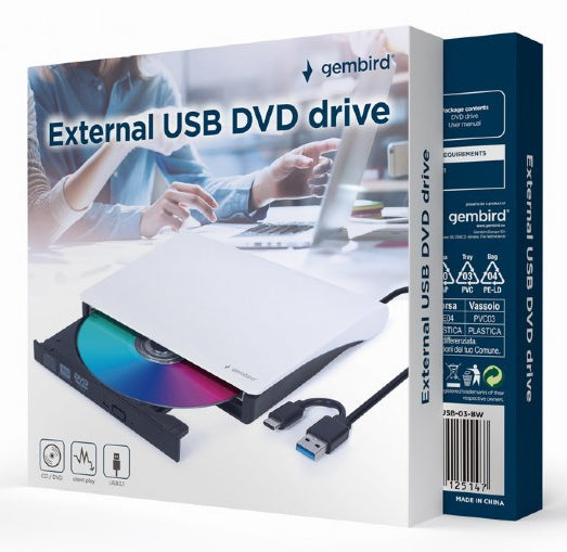 Gembird DVD-USB-031-BW