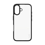 PanzerGlass CARE™ by ® Urban Combat Case Transparent m. Sort Ramme iPhone 16