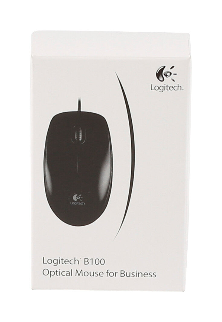 Logitech B100 mus Kontor Ambidextrous USB Type-A Optisk 800 dpi
